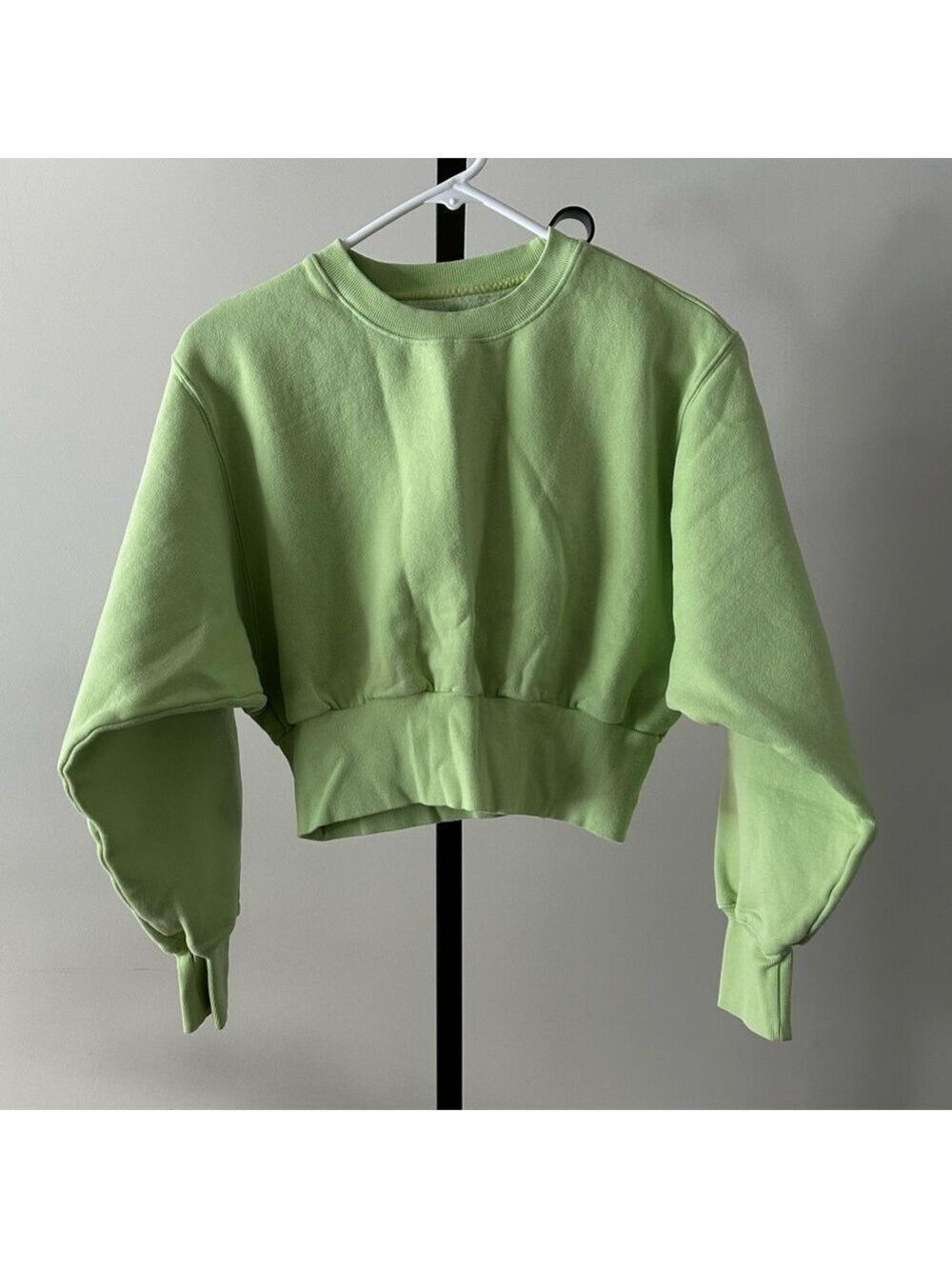 TNA Cozy Fleece Crew Neck Sweatshirt, Size XXSMALL.